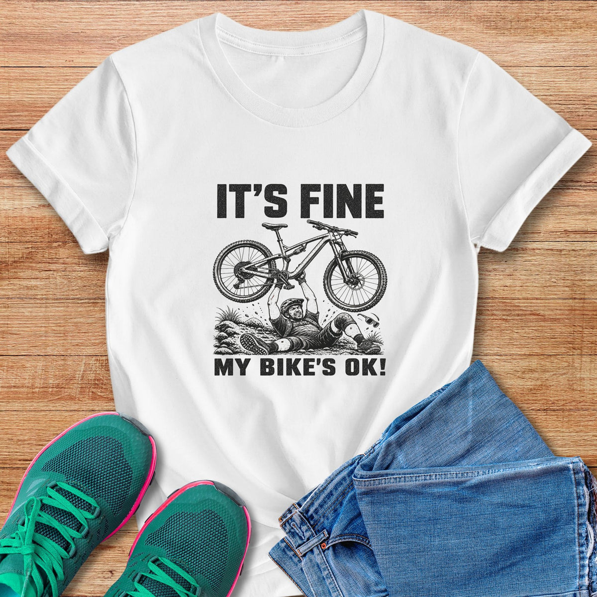 My Bike's OK Tee