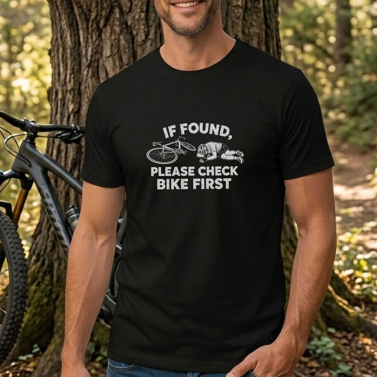 If Found - Road Tee