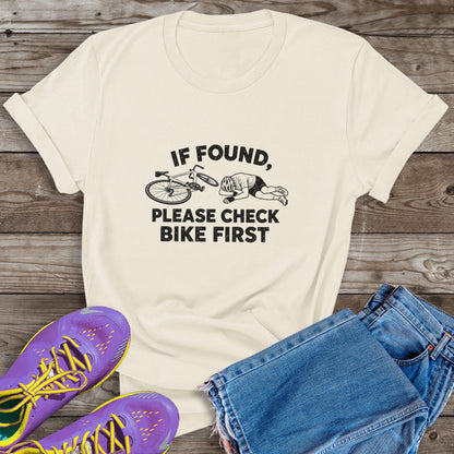 If Found - Road Tee