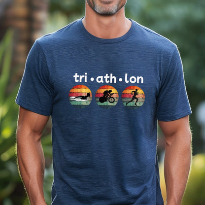 Tri-Ath-Lon Circles Tee