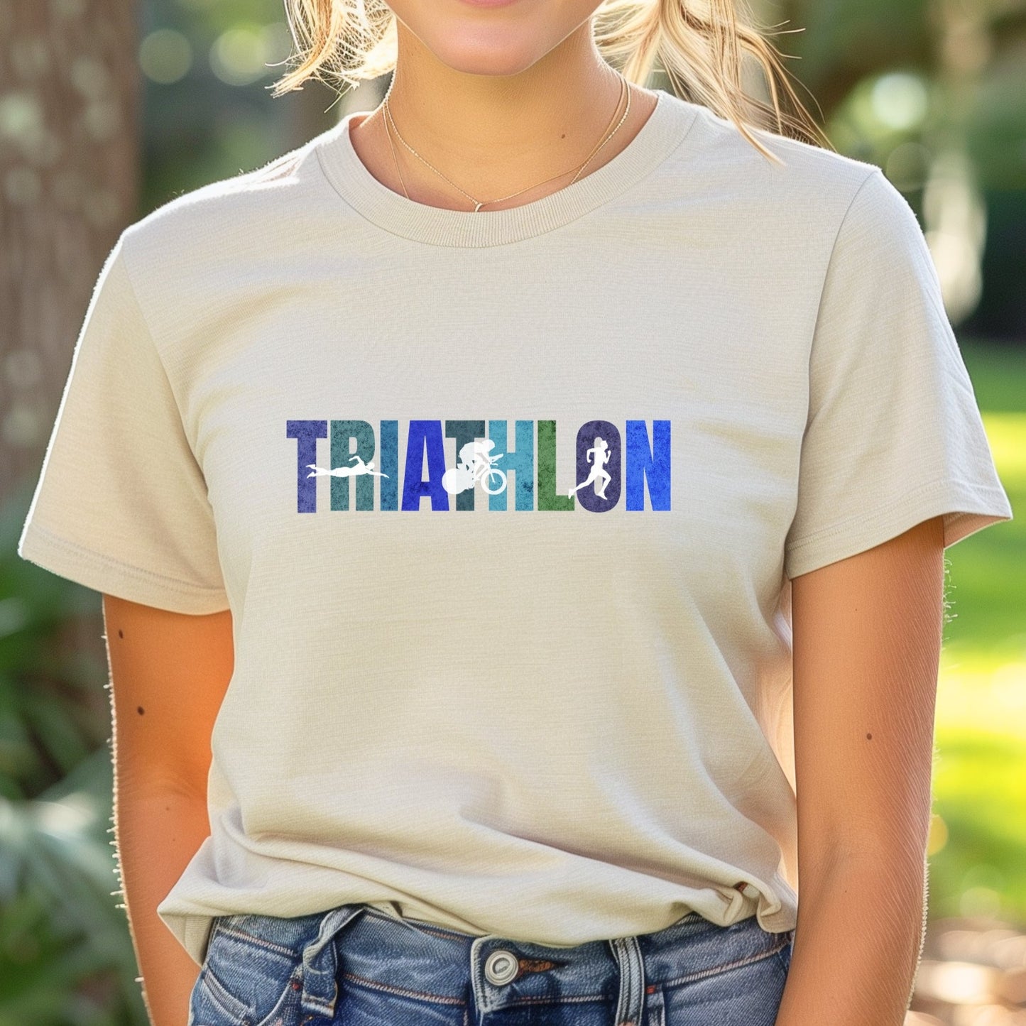 Triathlon Pastels Tee