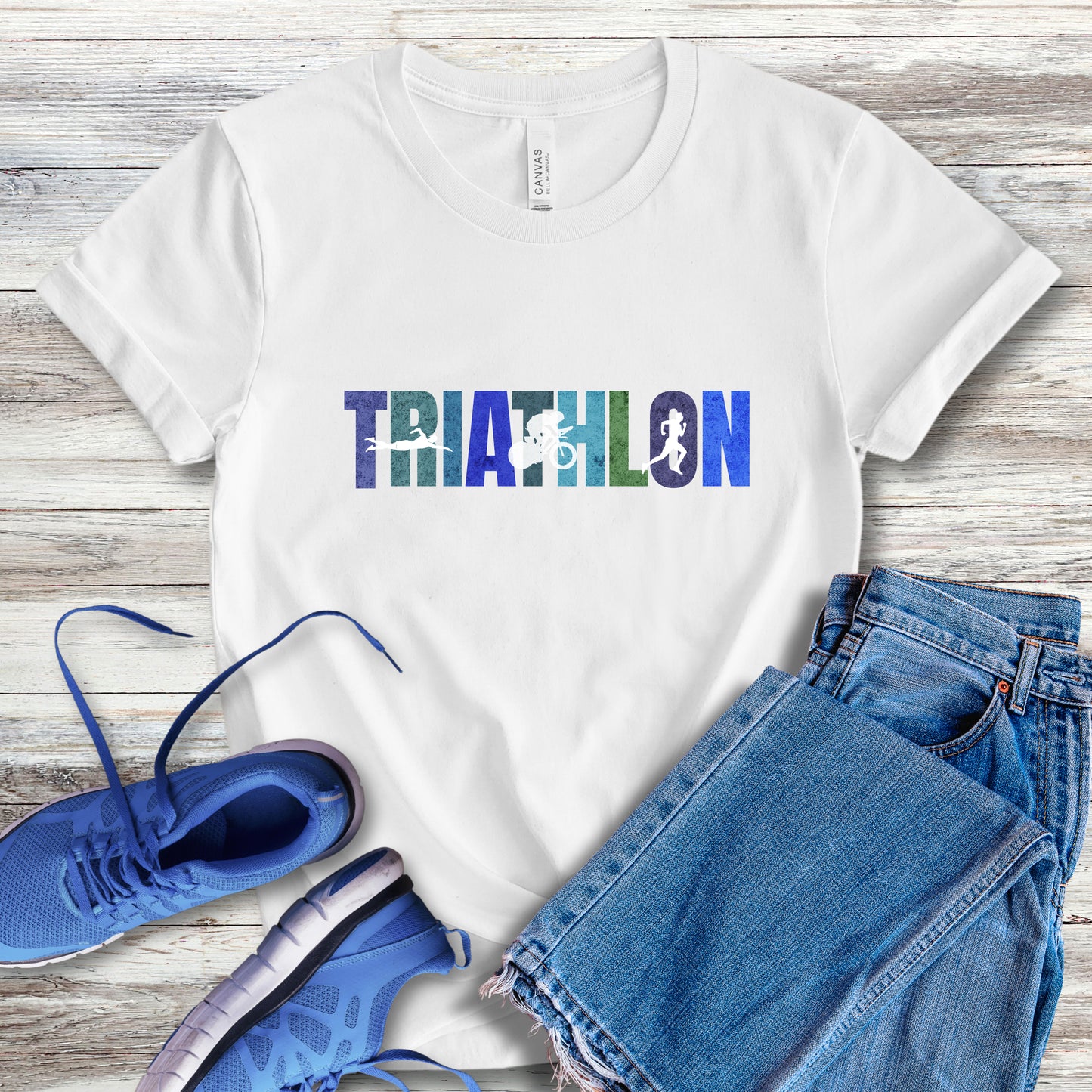 Triathlon Pastels Tee