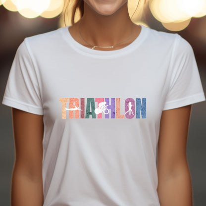 Triathlon Pastels - Tee