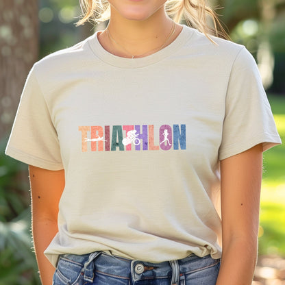 Triathlon Pastels - Tee