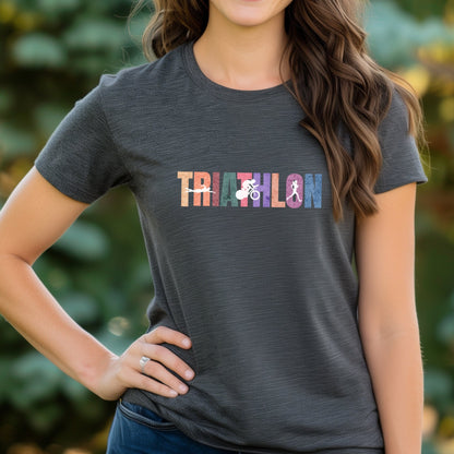 Triathlon Pastels - Tee