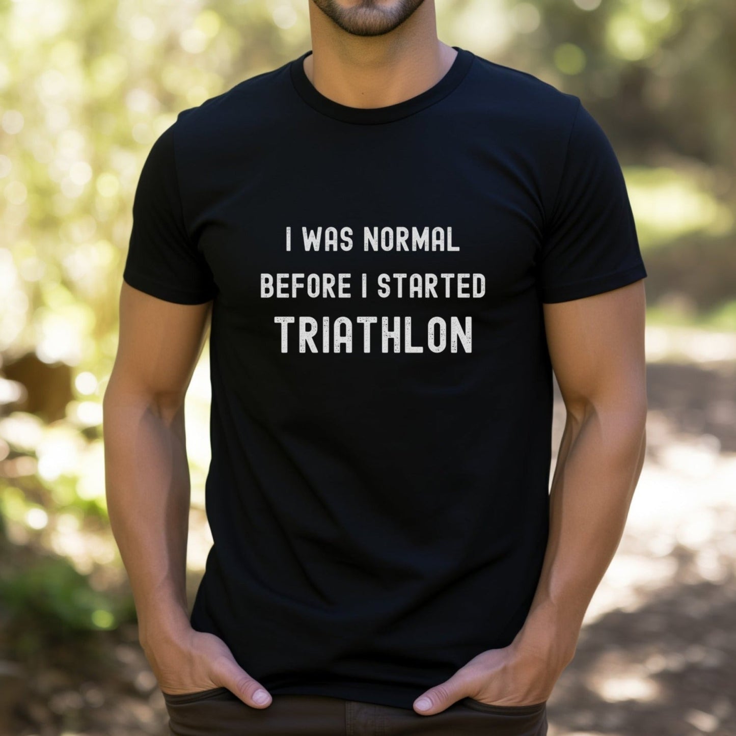 Normal Before Triathlon Tee