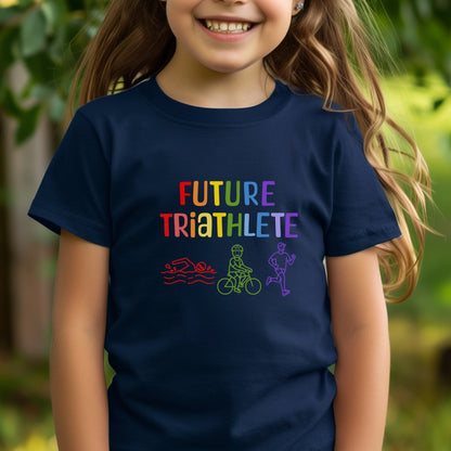 Future Triathlete Rainbow - Youth Tee