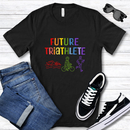 Future Triathlete Rainbow - Youth Tee