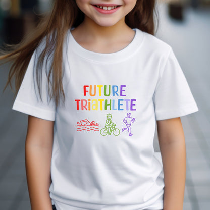 Future Triathlete Rainbow - Youth Tee