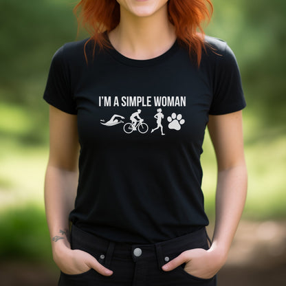 Simple Woman w/Paw - Tee