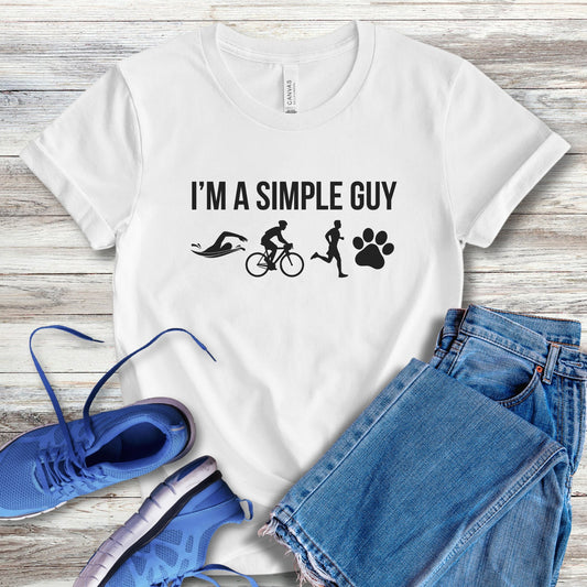 Simple Guy w/Paw Print - Tee