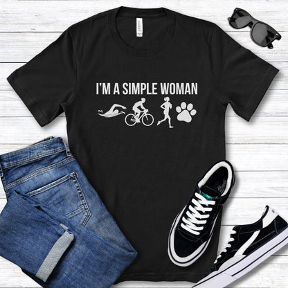 Simple Woman w/Paw - Tee