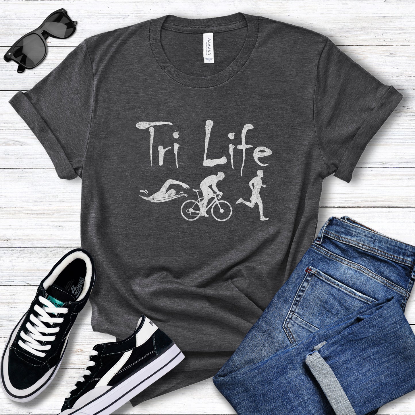 Tri Life Male - Tee