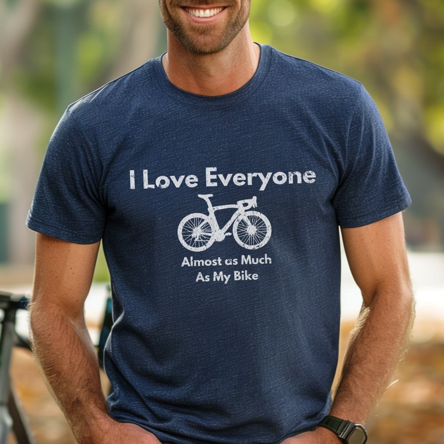 Almost As Much As My Bike -  Tee