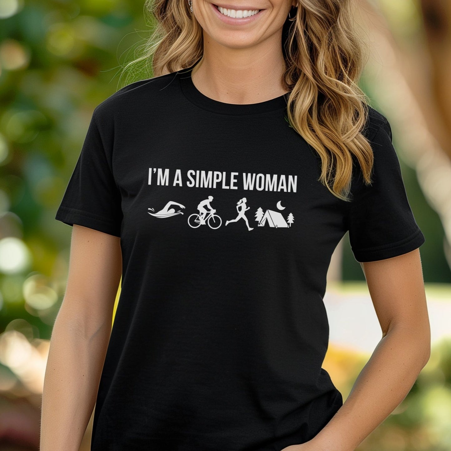 Simple Woman w/Camping Tee