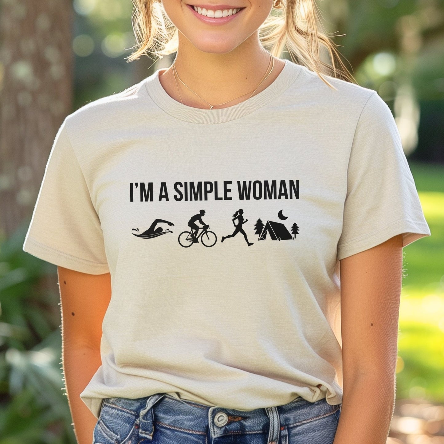 Simple Woman w/Camping Tee