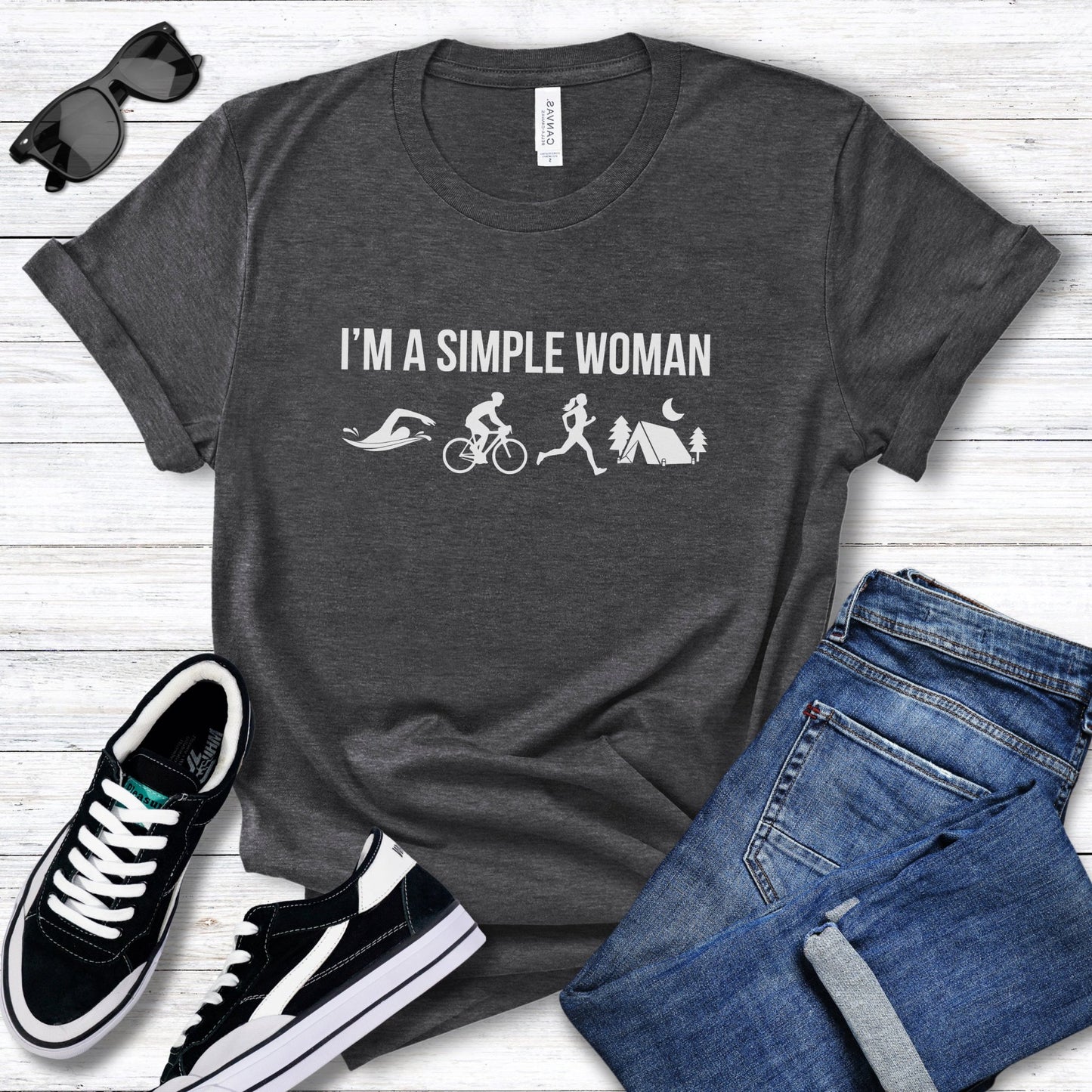 Simple Woman w/Camping Tee