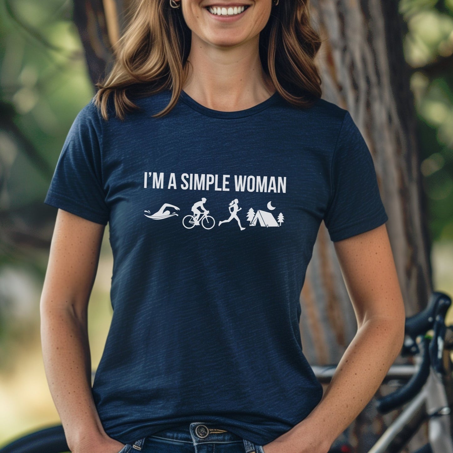 Simple Woman w/Camping Tee