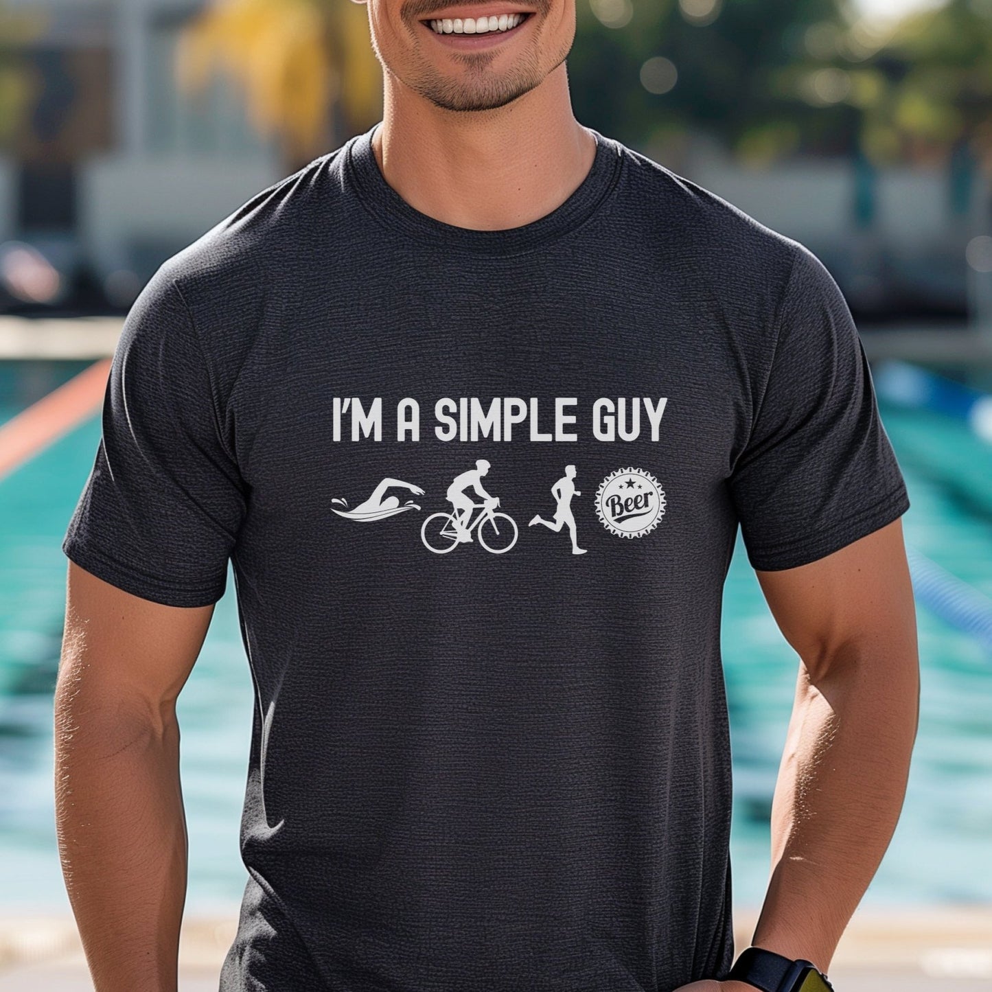 Simple Guy Beer Tee