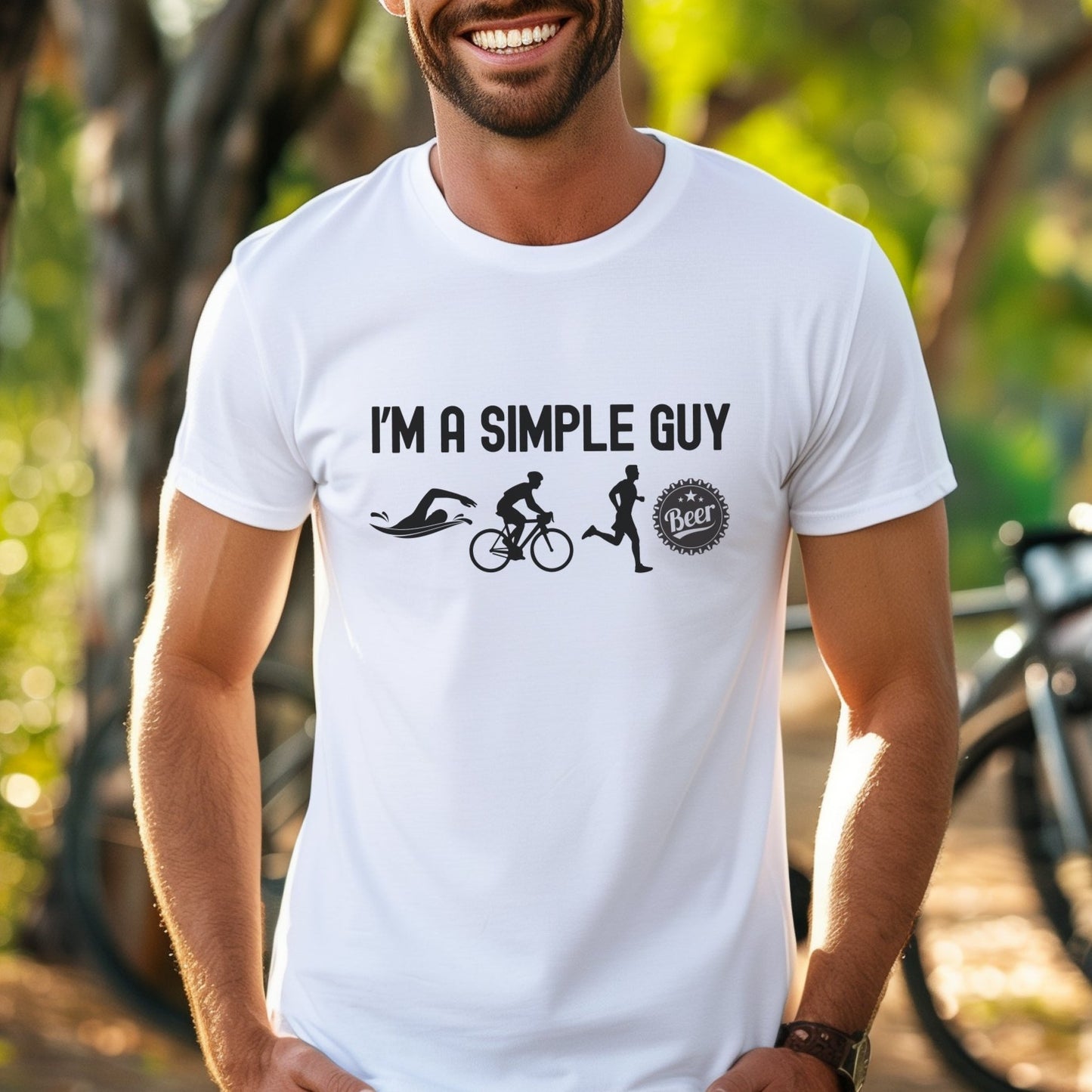 Simple Guy Beer Tee