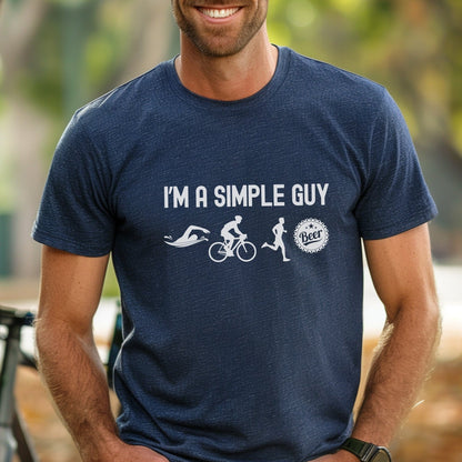 Simple Guy Beer Tee