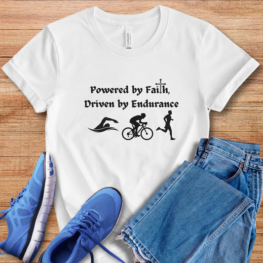 Powered By Faith - Male Tee