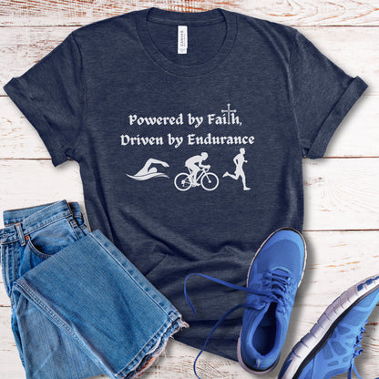 Powered By Faith - Male Tee