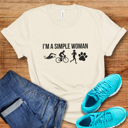 Simple Woman w/Paw - Tee