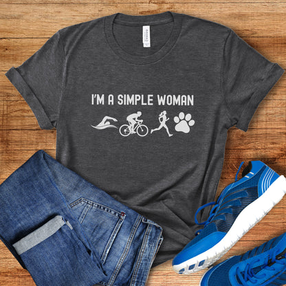 Simple Woman Paw 2 Tee