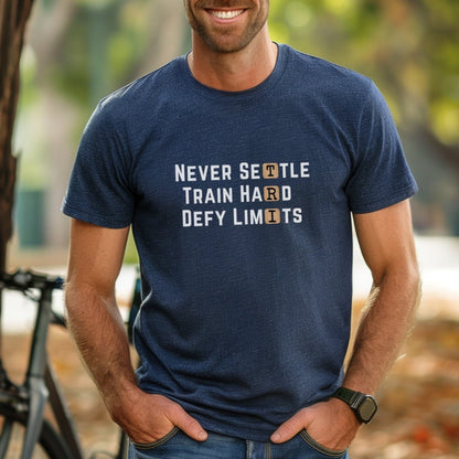 Never Settle TRI Tee