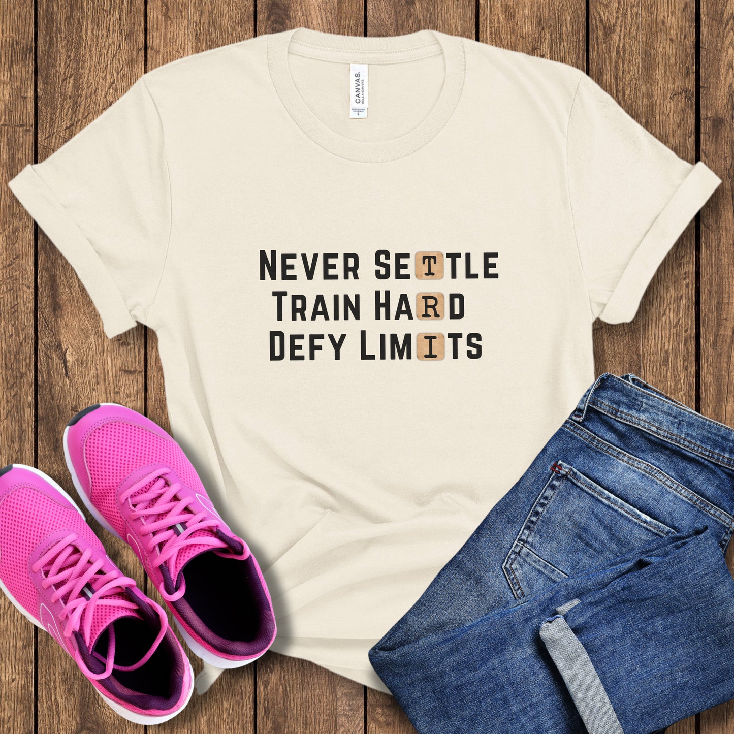 Never Settle TRI Tee