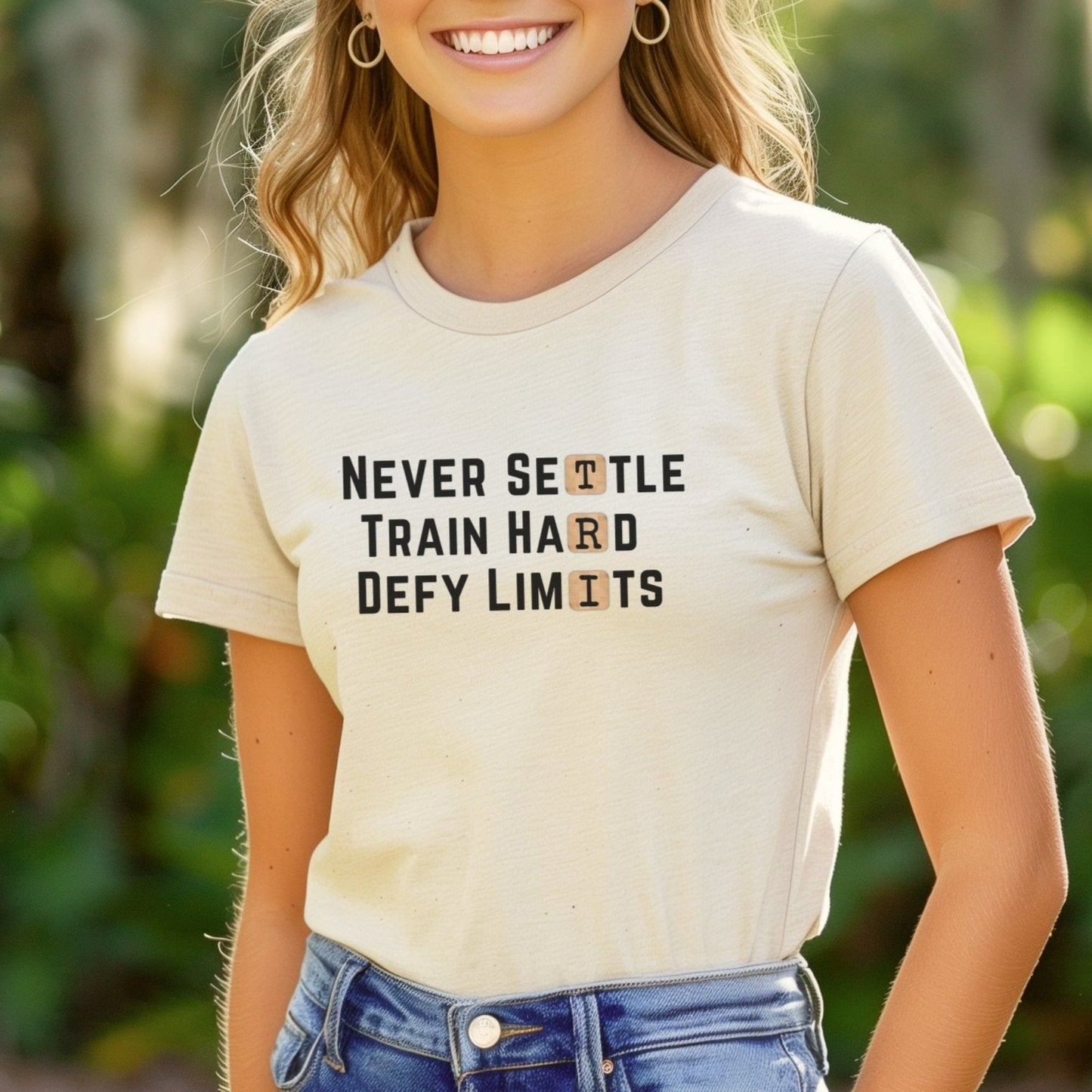 Never Settle TRI Tee