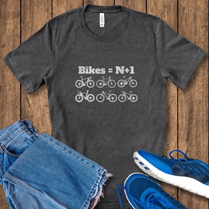 Bikes = N+1 Tee