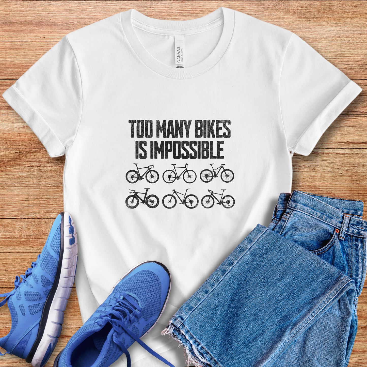 Too Many Bikes Tee