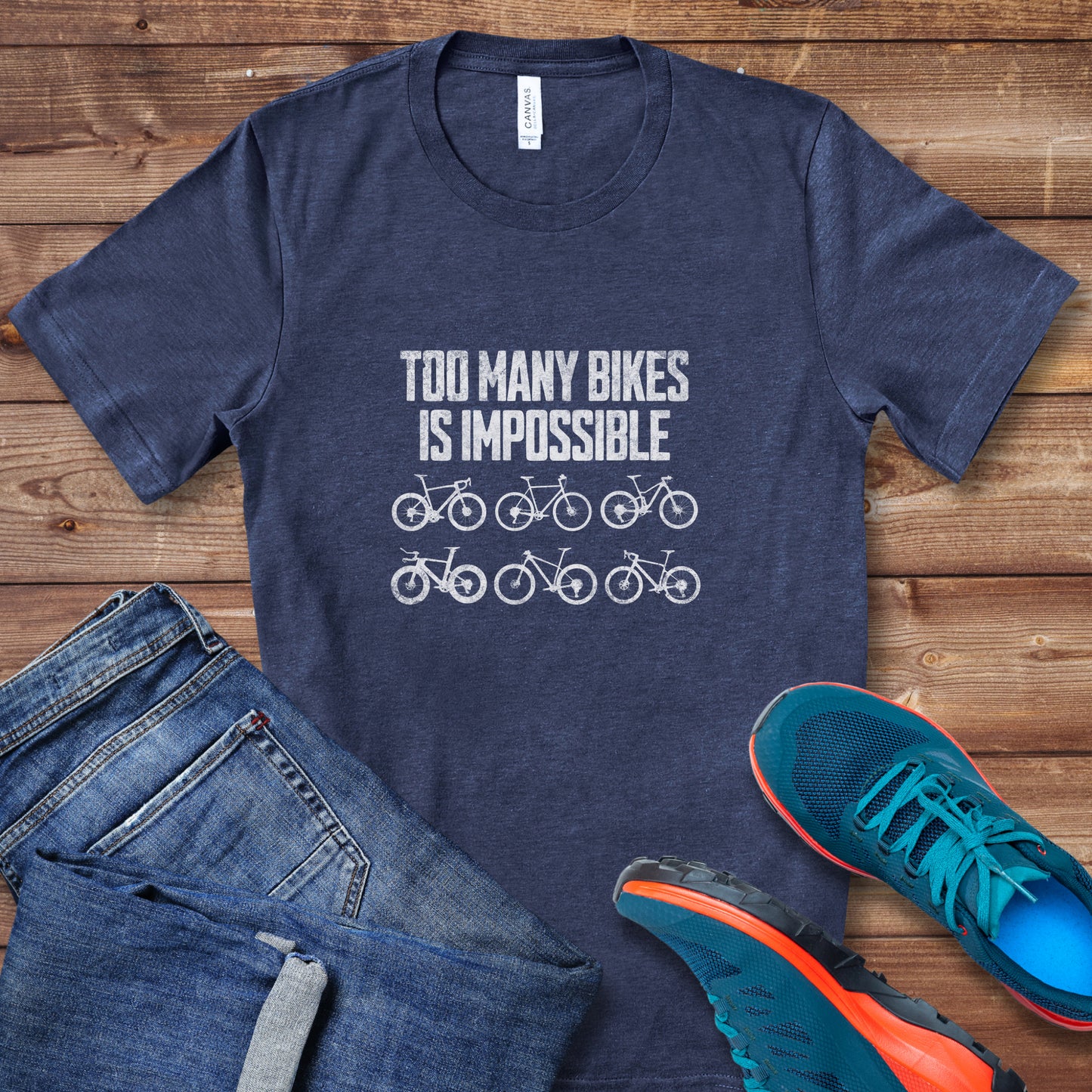 Too Many Bikes Tee