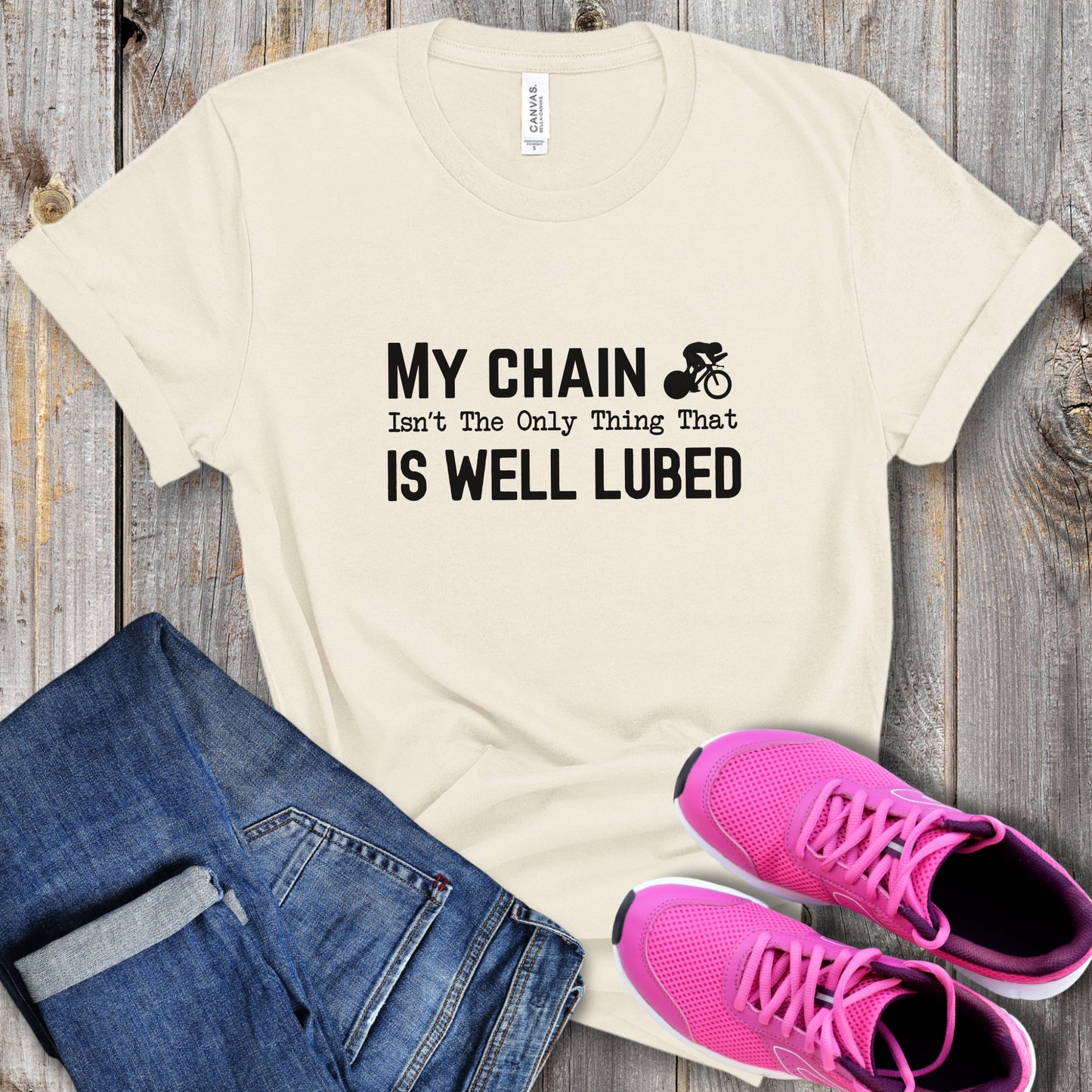 Chain Well Lubed Tri Tee