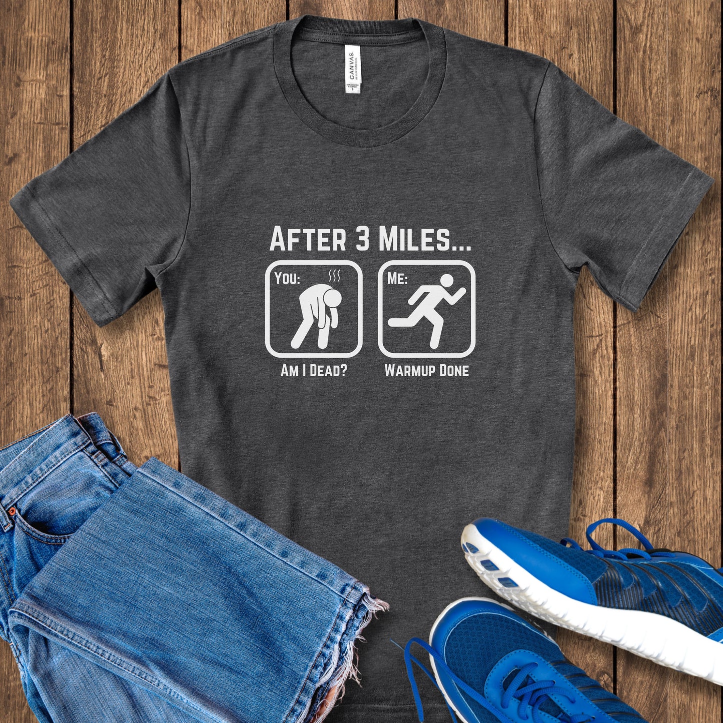 3 Miles Tee