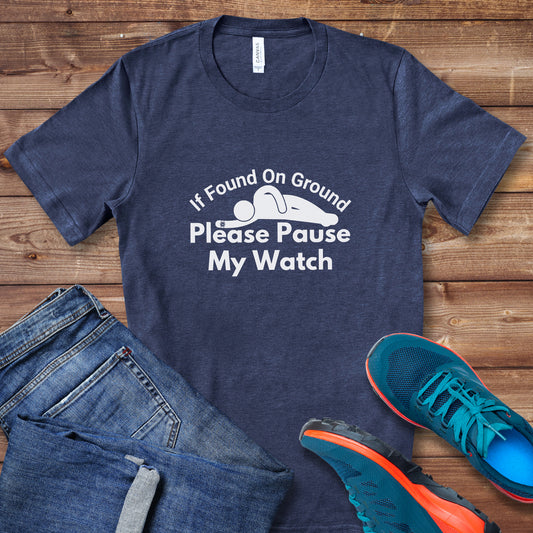 Please Pause Watch Tee