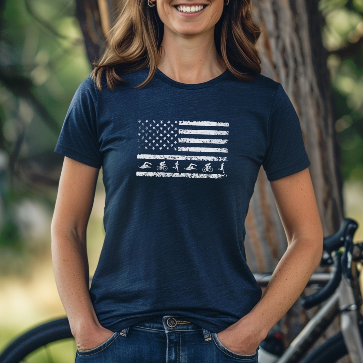 White Flag TRI Tee