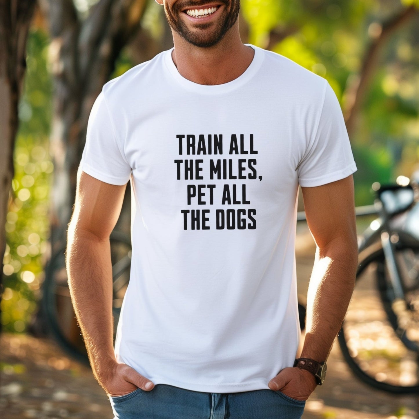 Train & Pet Dogs Tee