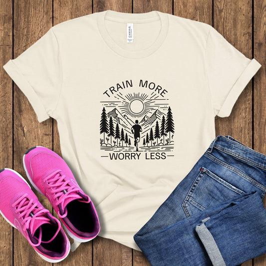 Train More Running Tee