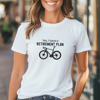 Retirement Plan Biking Tee