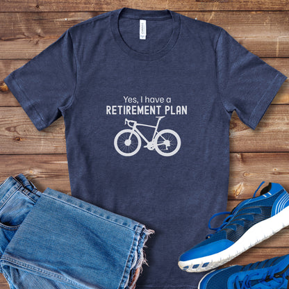 Retirement Plan Biking Tee