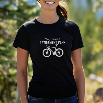 Retirement Plan Biking Tee