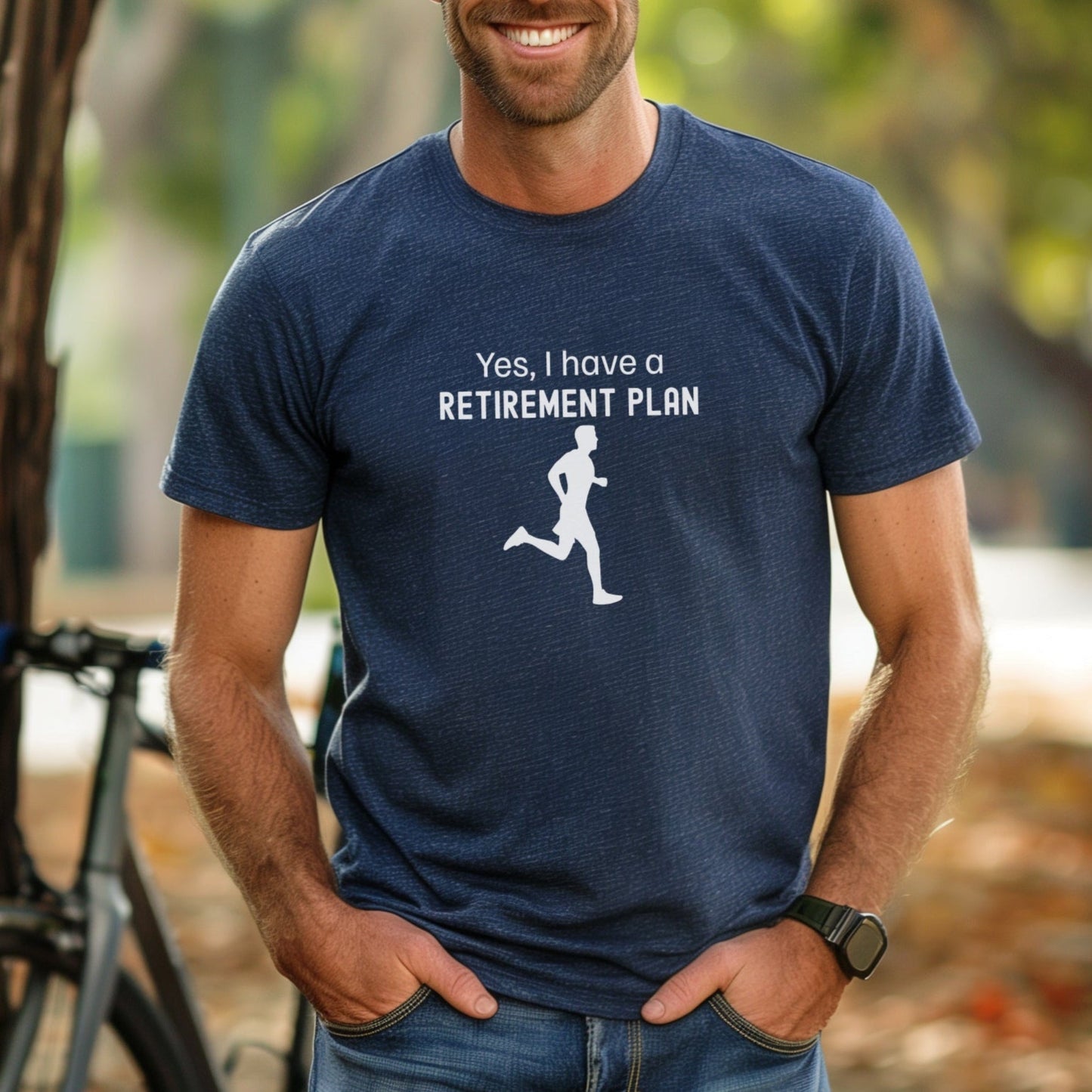 Retirement Runner Male Tee