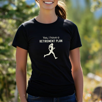 Retirement Runner Female Tee