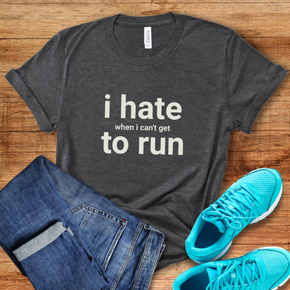 Hate To Run Tee