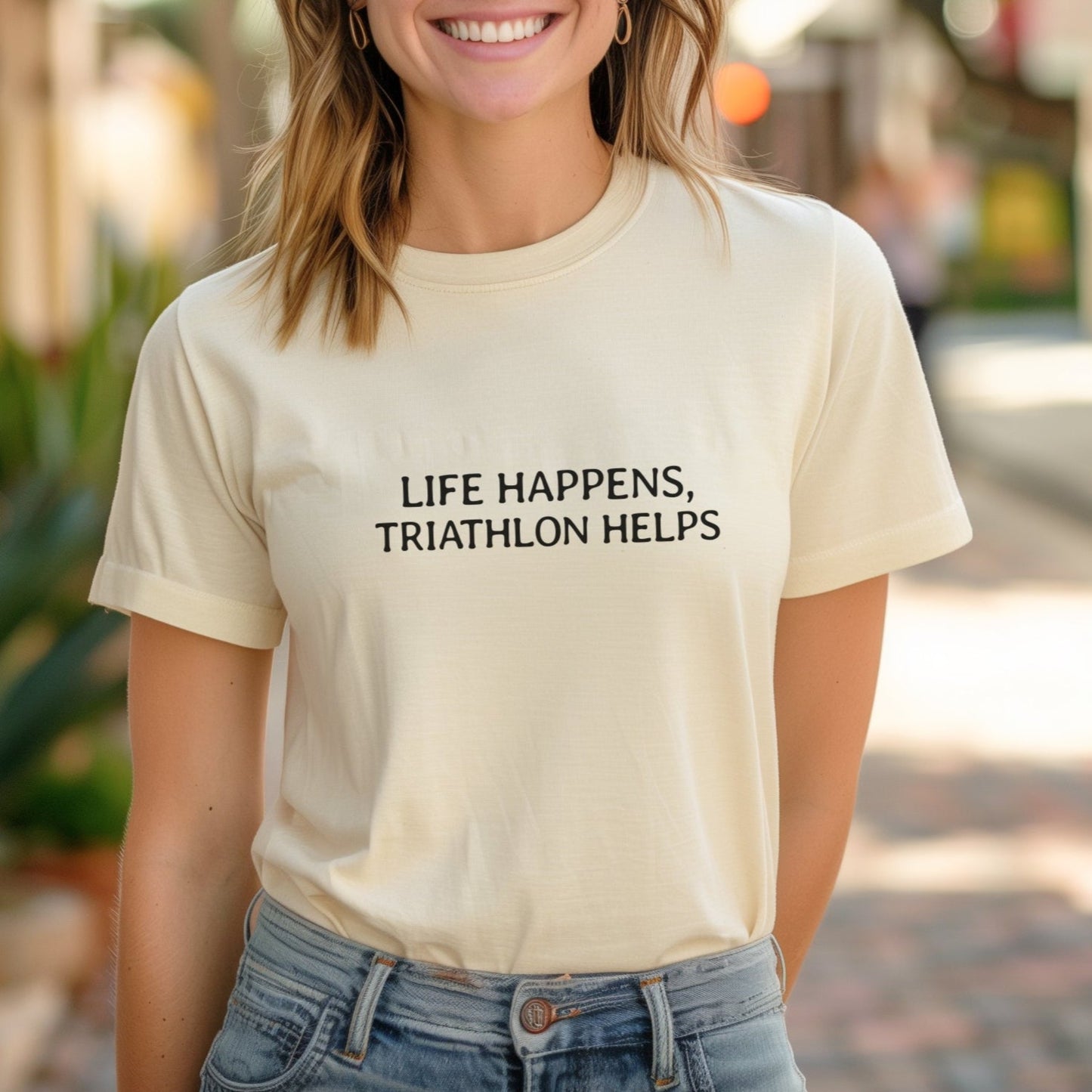 Triathlon Helps Tee