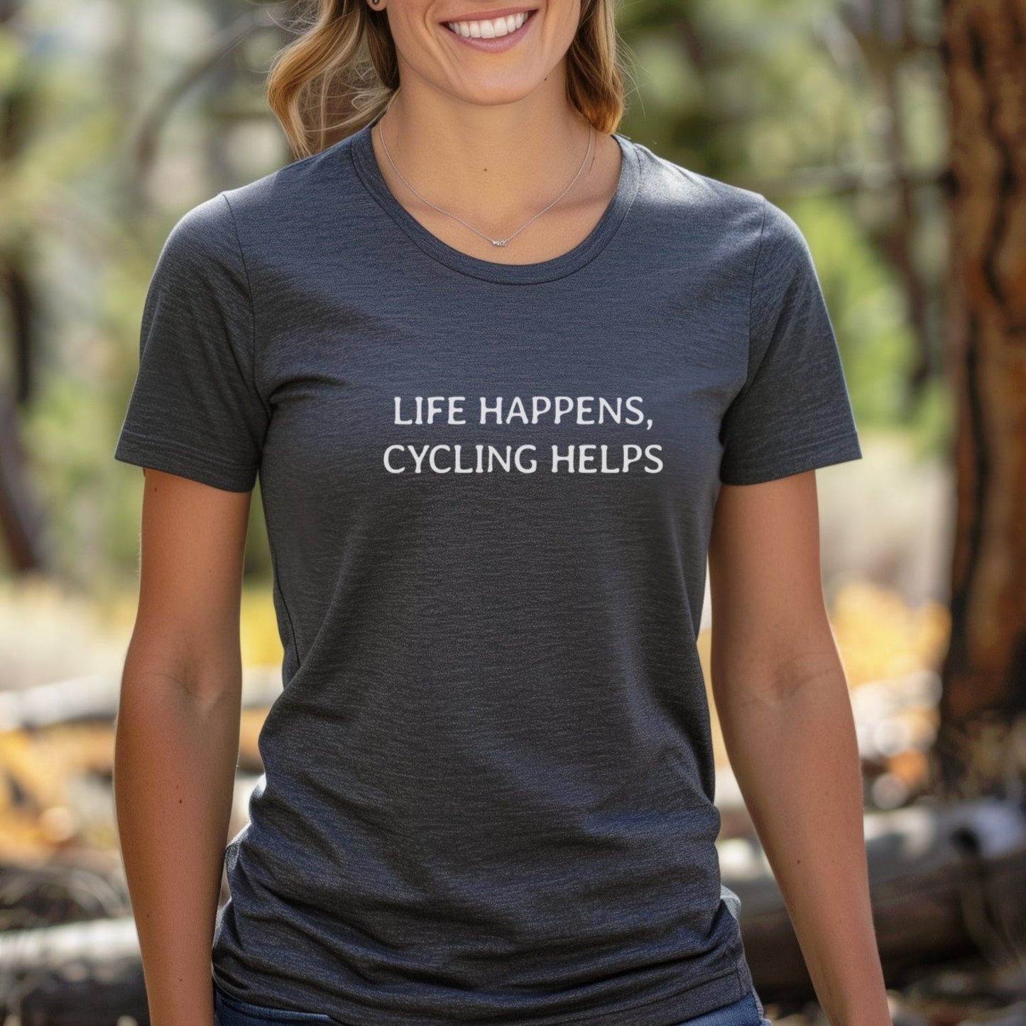 Cycling Helps Tee