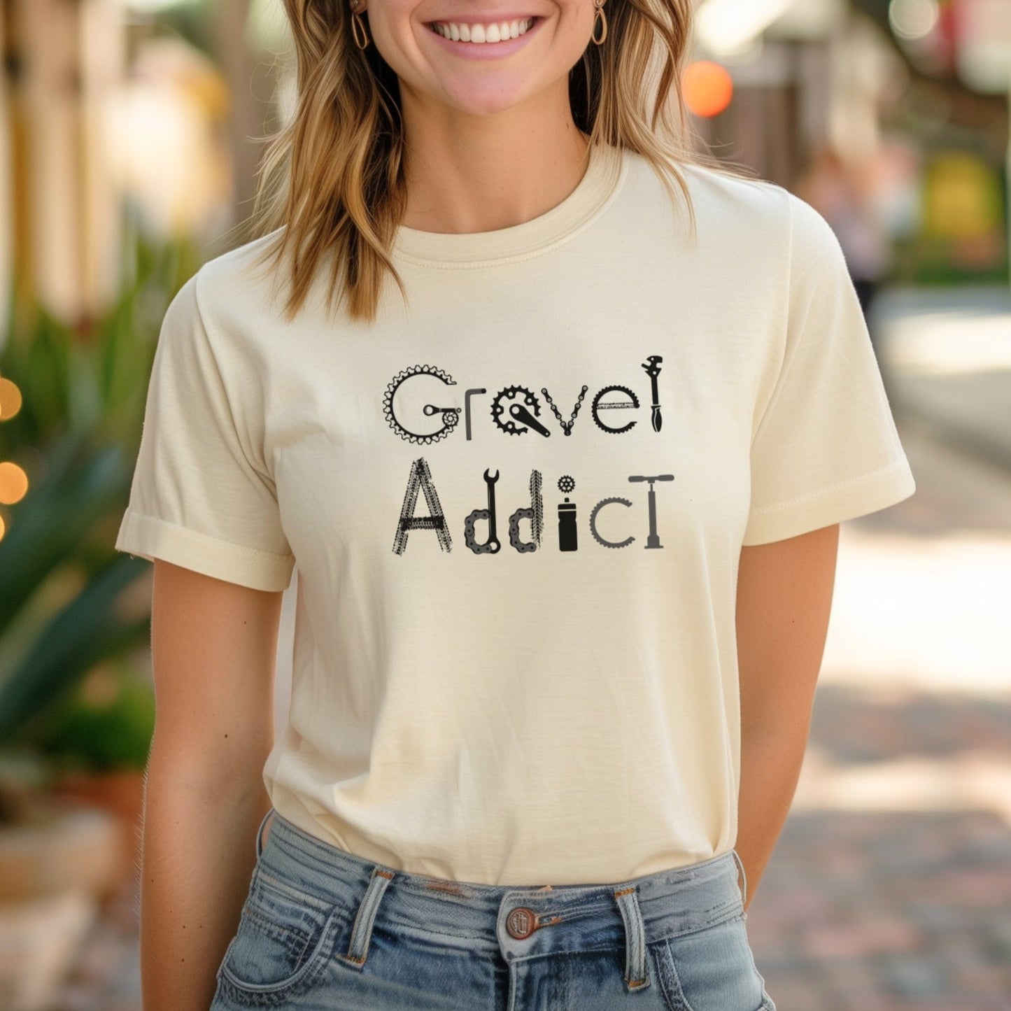 Gravel Addict Tee